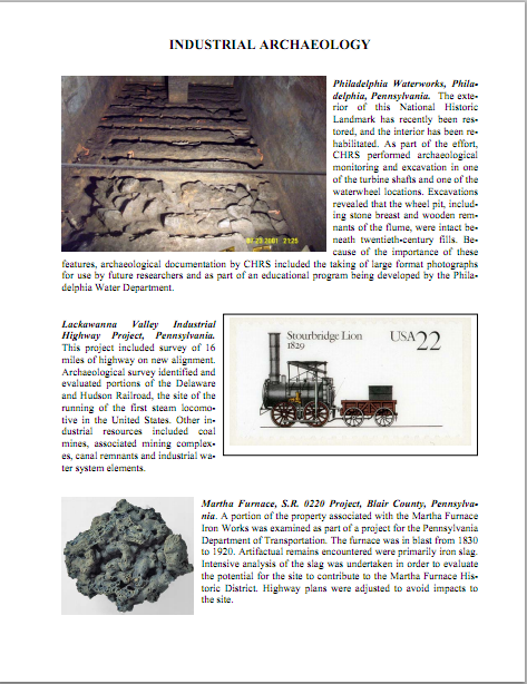 Industrial Archaeology